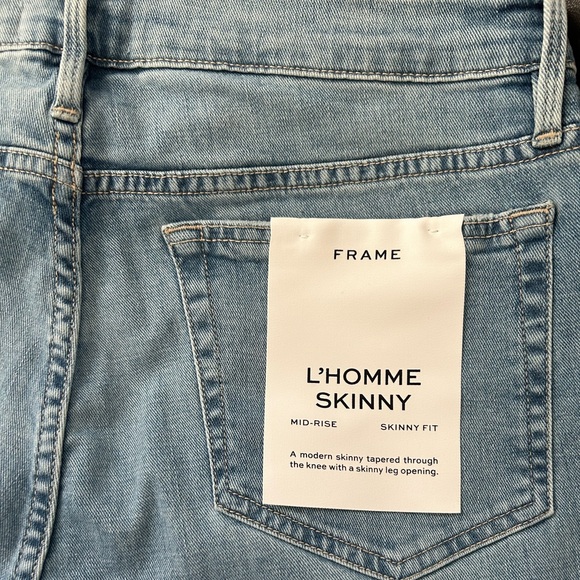 NWT FRAME Men’s L'homme Skinny Fit Jeans Size: 32 Color:
Maui Destruct - Picture 6 of 8